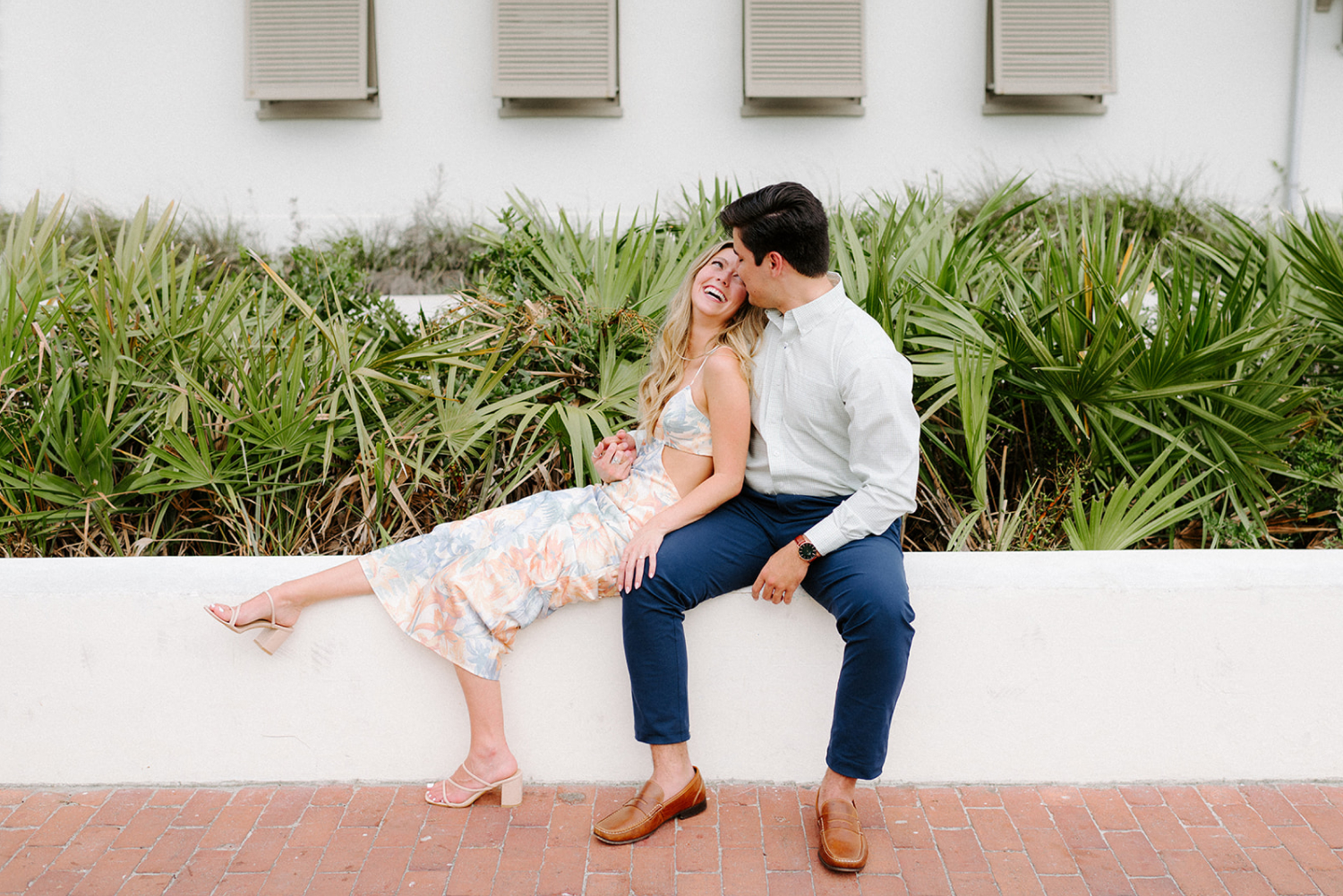 Rosemary beach engagement session